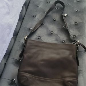 Coach Brown Soho Slim Crossbody Hobo